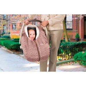 Summer brand zip up sherpa car seat pouch